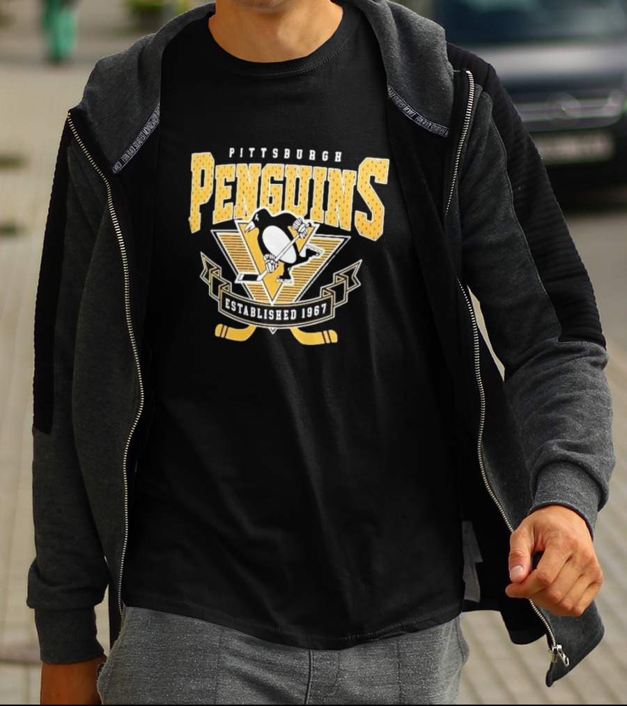 Pittsburgh Penguins Established 1967 Iconic T-Shirt