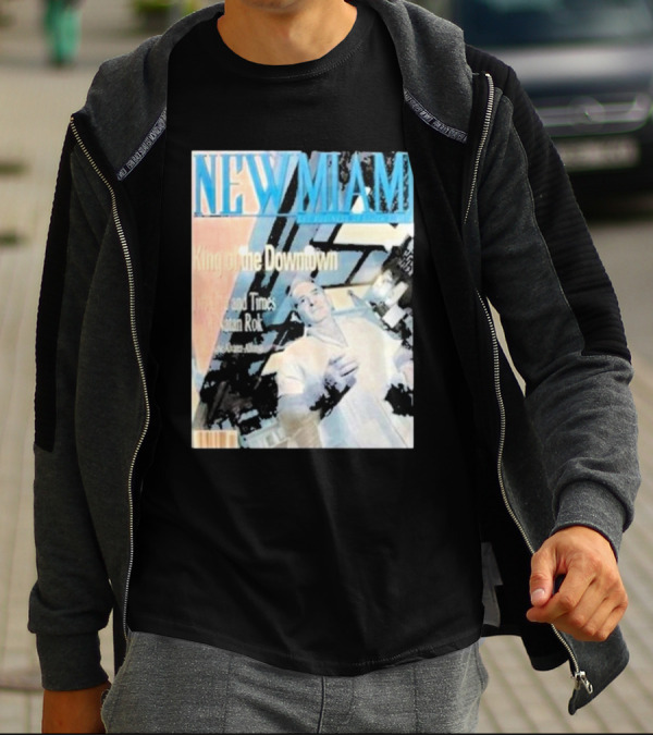 NEW MIAMI King Of The Downtown Life And Times Rok New York T-Shirt