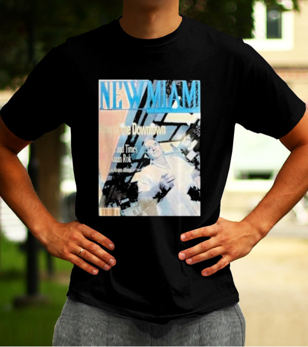 NEW MIAMI King Of The Downtown Life And Times Rok New York T-Shirt