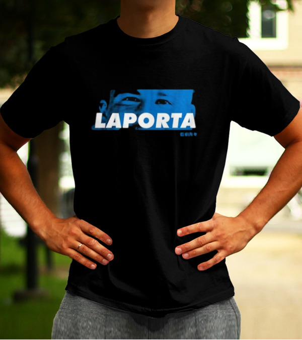 Laporta The Eyes Blue T-Shirt