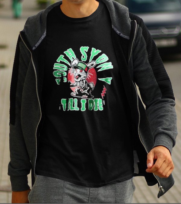 Sstid Bunny South Sydney Till I Die Retro Rabbit Mascot T-Shirt
