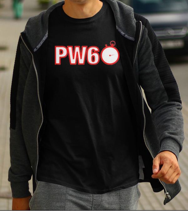 PW60 Stopwatch Pro Wrestling 60 O’ T-Shirt