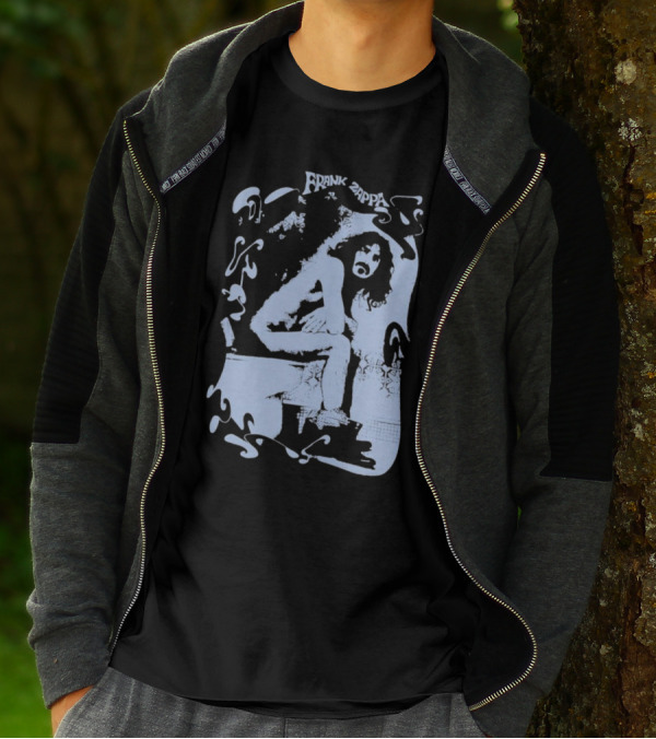 Rare Vintage Frank Zappa Toilet T-Shirt
