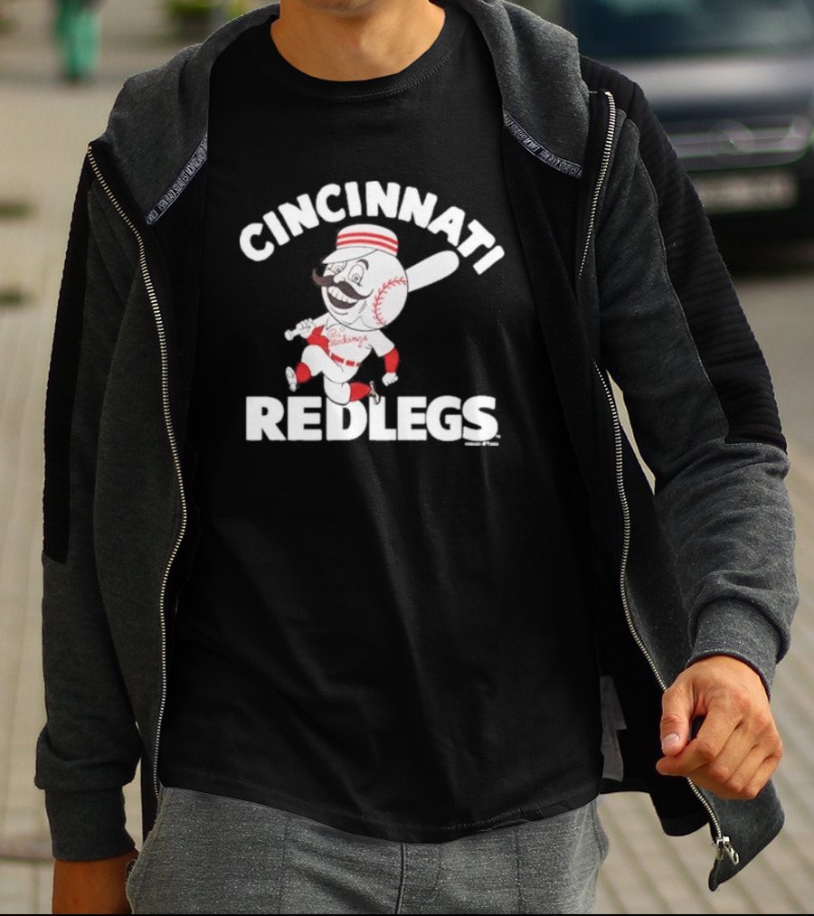 Cincinnati Redlegs Redsproblems Baseball Mascot T-Shirt