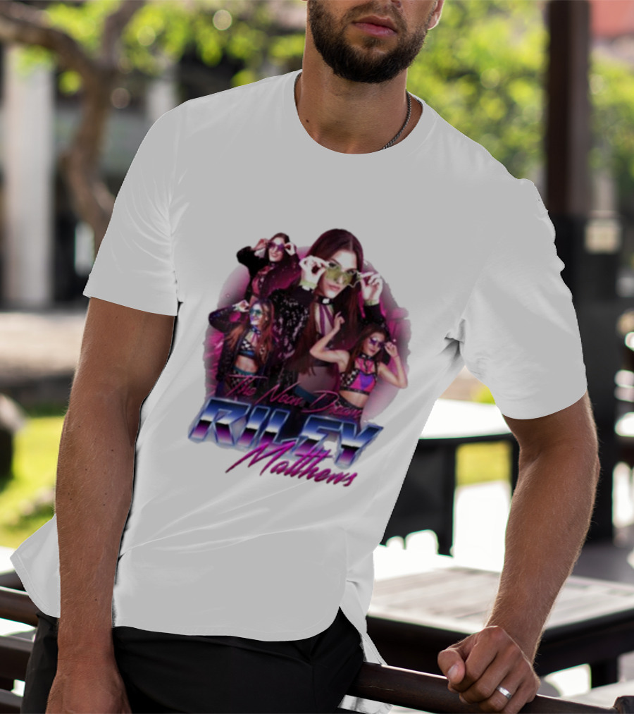 Riley Matthews The Neon Dream Retro Style Fashion Icons T-Shirt