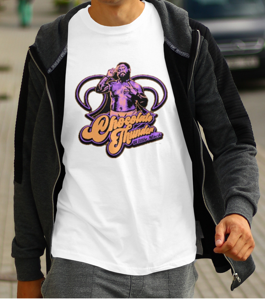 Ring Of Honor Chocolate Thunder Willie Mack T-Shirt