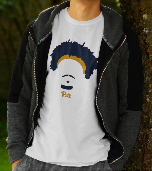 Pitt Basketball Blake Hinson Hair Headband Number 2 T-Shirt