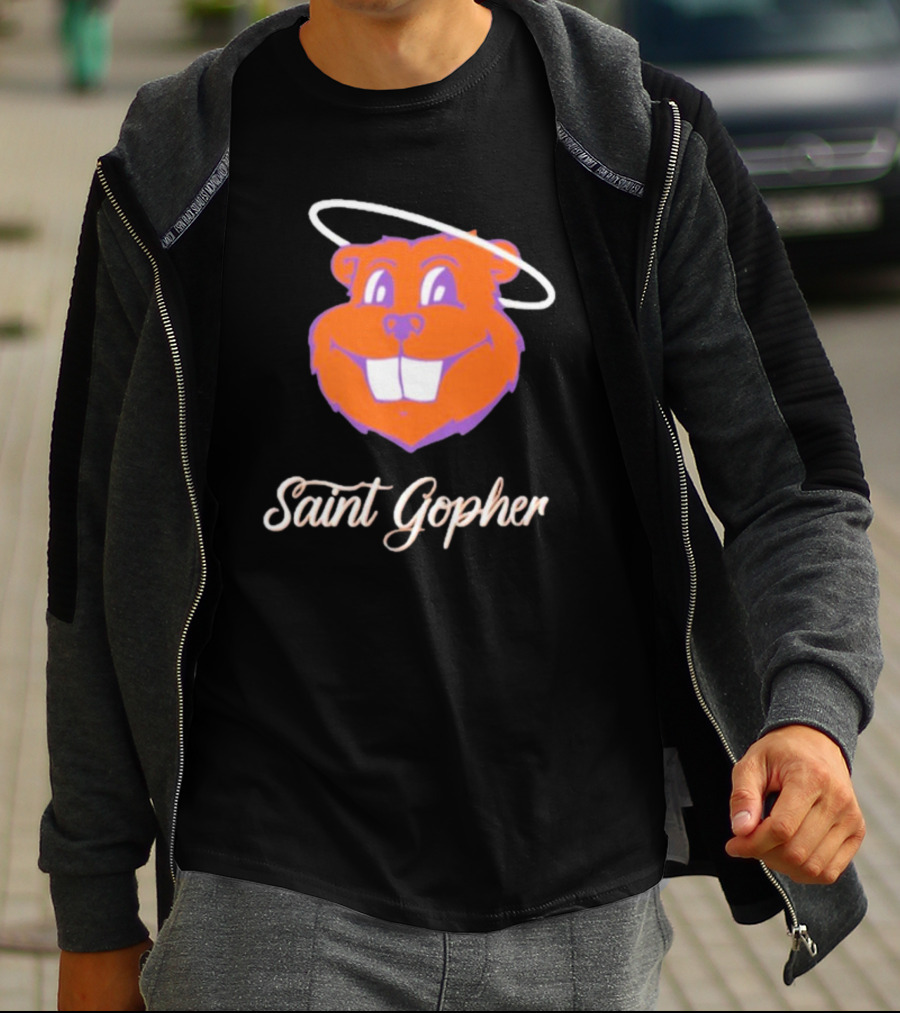 Saint Gopher Halo Smile T-Shirt