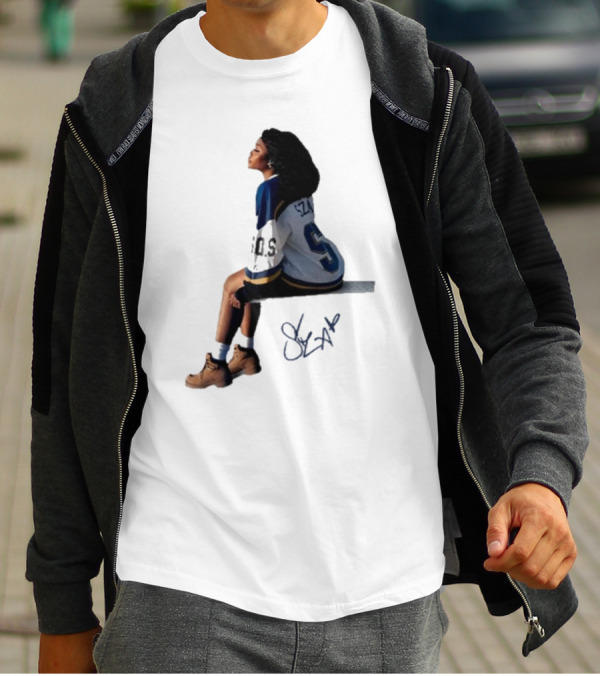 Sza Sos Signature Number 5 Sports T-Shirt