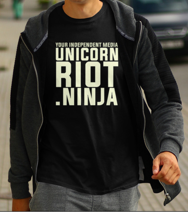 Your Independent Media Unicorn Riot Ninja T-Shirt