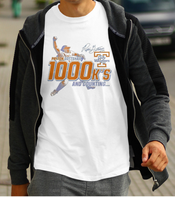 Payton Gottshall 1000 K’s And Counting Lady Volunteers T-Shirt