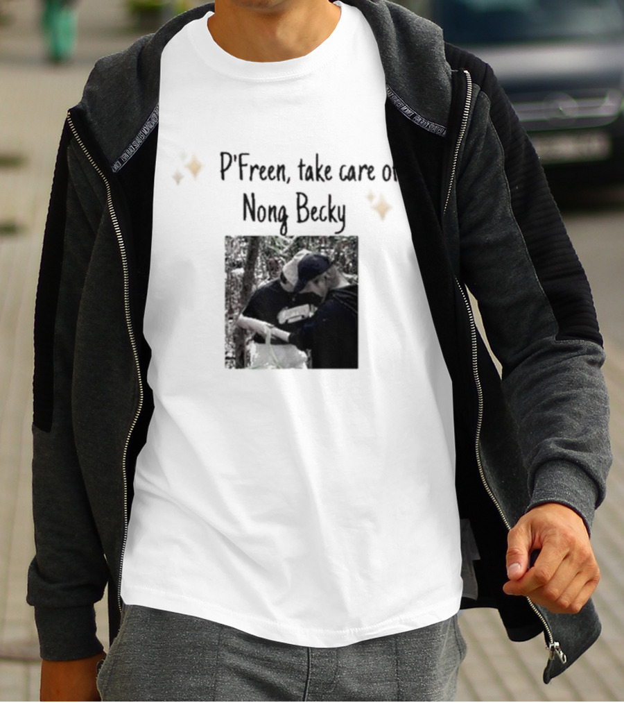 P'Freem Take Care Of Nong Becky Forest Adventure T-Shirt