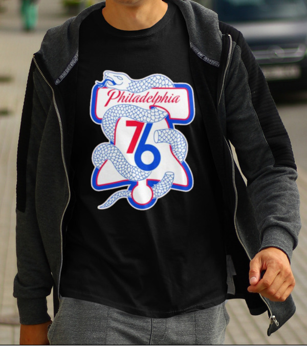 Philadelphia Phillies Liberty Bell Snake 76 T-Shirt