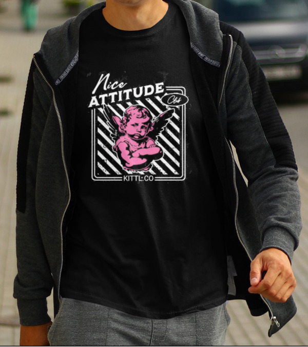 Nice Attitude Club Angel Kittl Co T-Shirt