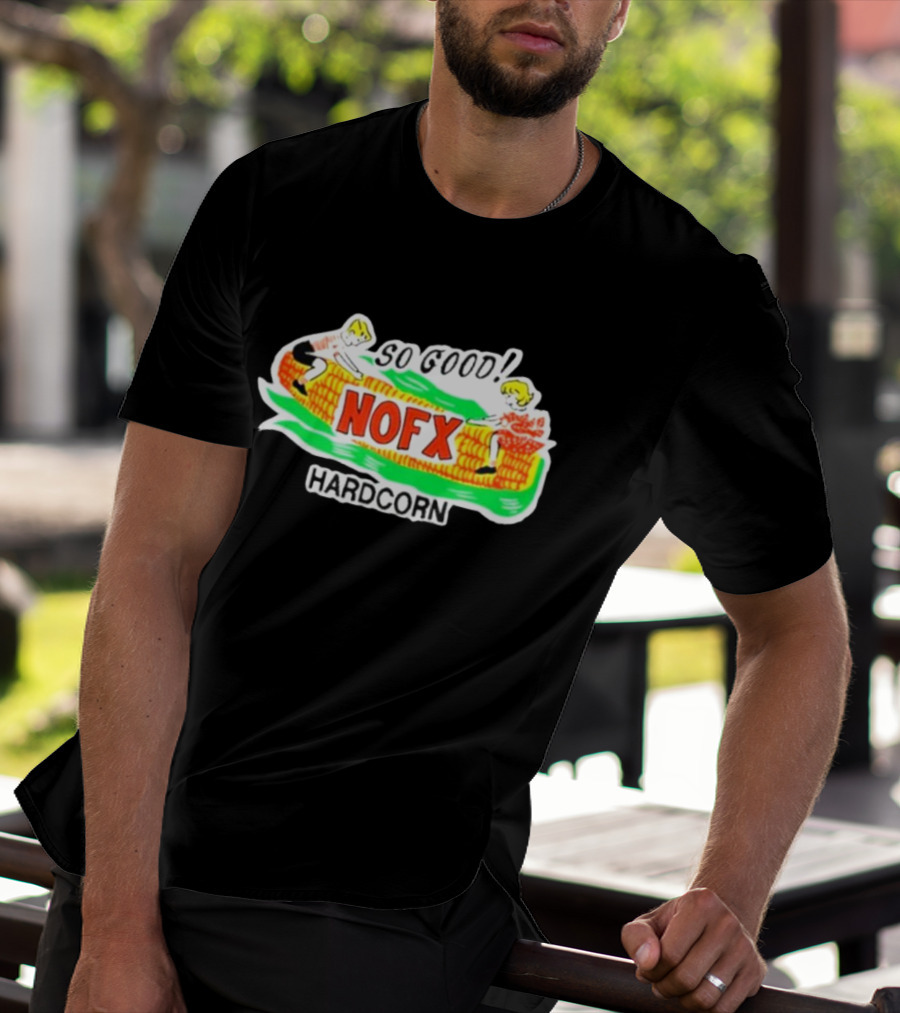NOFX Hardcorn So Good Iconic Visual With Corn And Kids T-Shirt
