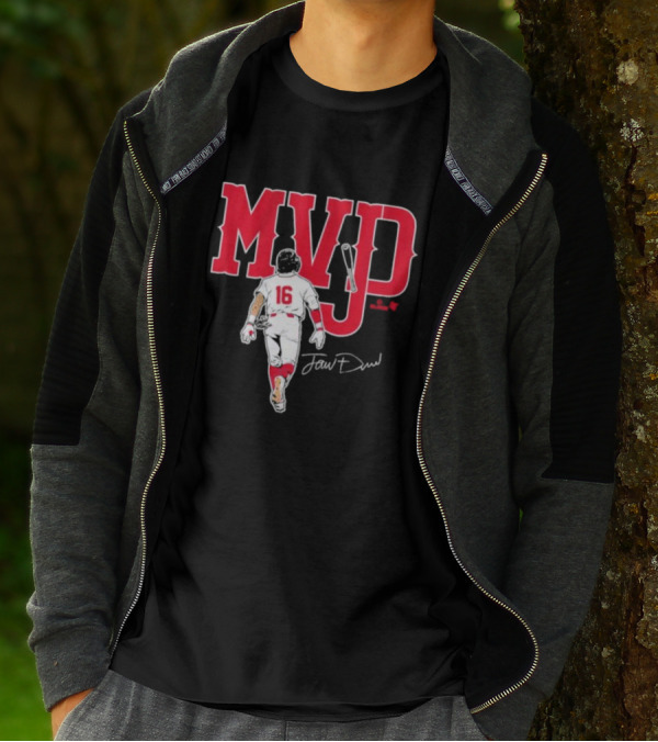 MVJD Jarren Duran 16 Baseball Signature T-Shirt