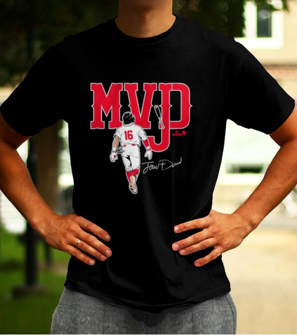 MVJD Jarren Duran 16 Baseball Signature T-Shirt