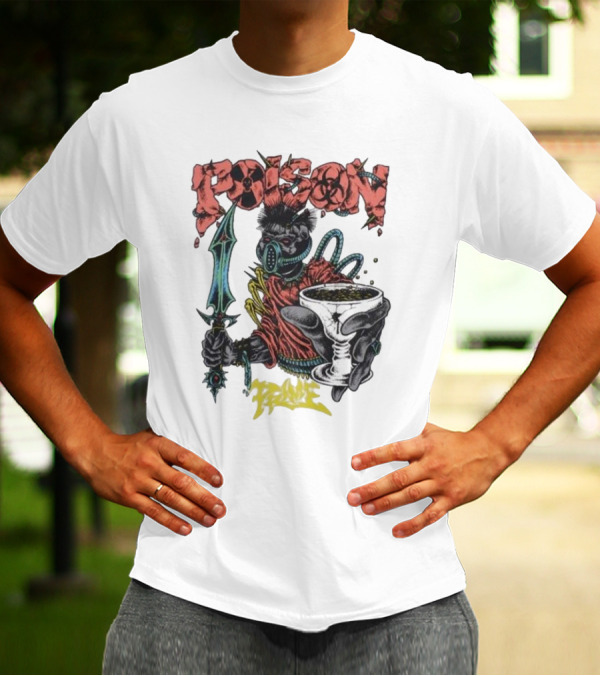 Poison Forever Prime Skeleton With Toxic Chalice And Dagger T-Shirt