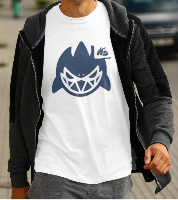 Riot Games Anima Squad Primordian Aatrox Shark Emblem HS T-Shirt