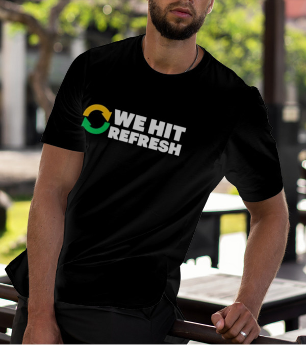 WE HIT REFRESH Arrows Recycling T-Shirt