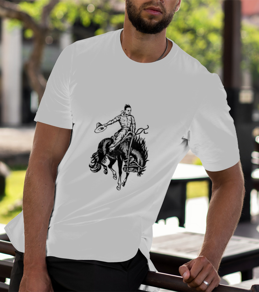 Zac Brown Band Rodeo Cowboy Rope Tie Up T-Shirt