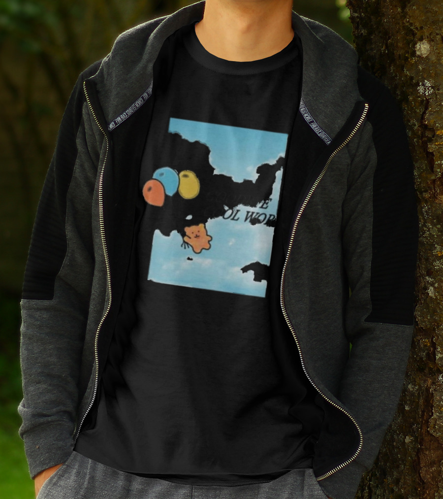Goodbye Cool World Cloudy Balloon Adventure T-Shirt
