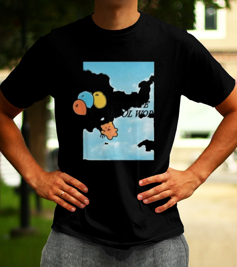 Goodbye Cool World Cloudy Balloon Adventure T-Shirt
