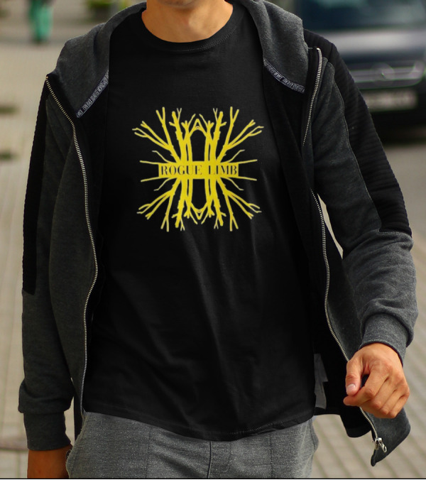 Rogue Limb Gorgeous Yellow Branch Thunder T-Shirt