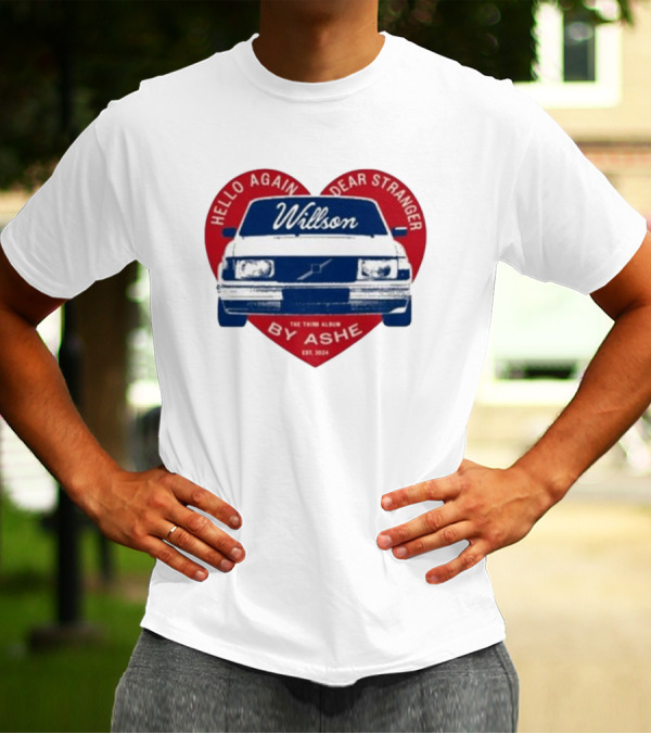 Hello Again Dear Stranger Willson Car The Third Album By Ashe Est. T-Shirt