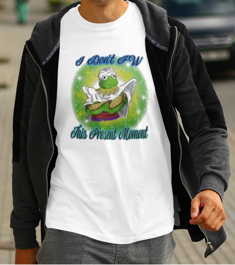 I Don't Fw This Present Moment Kermit Piccolo Fusion T-Shirt