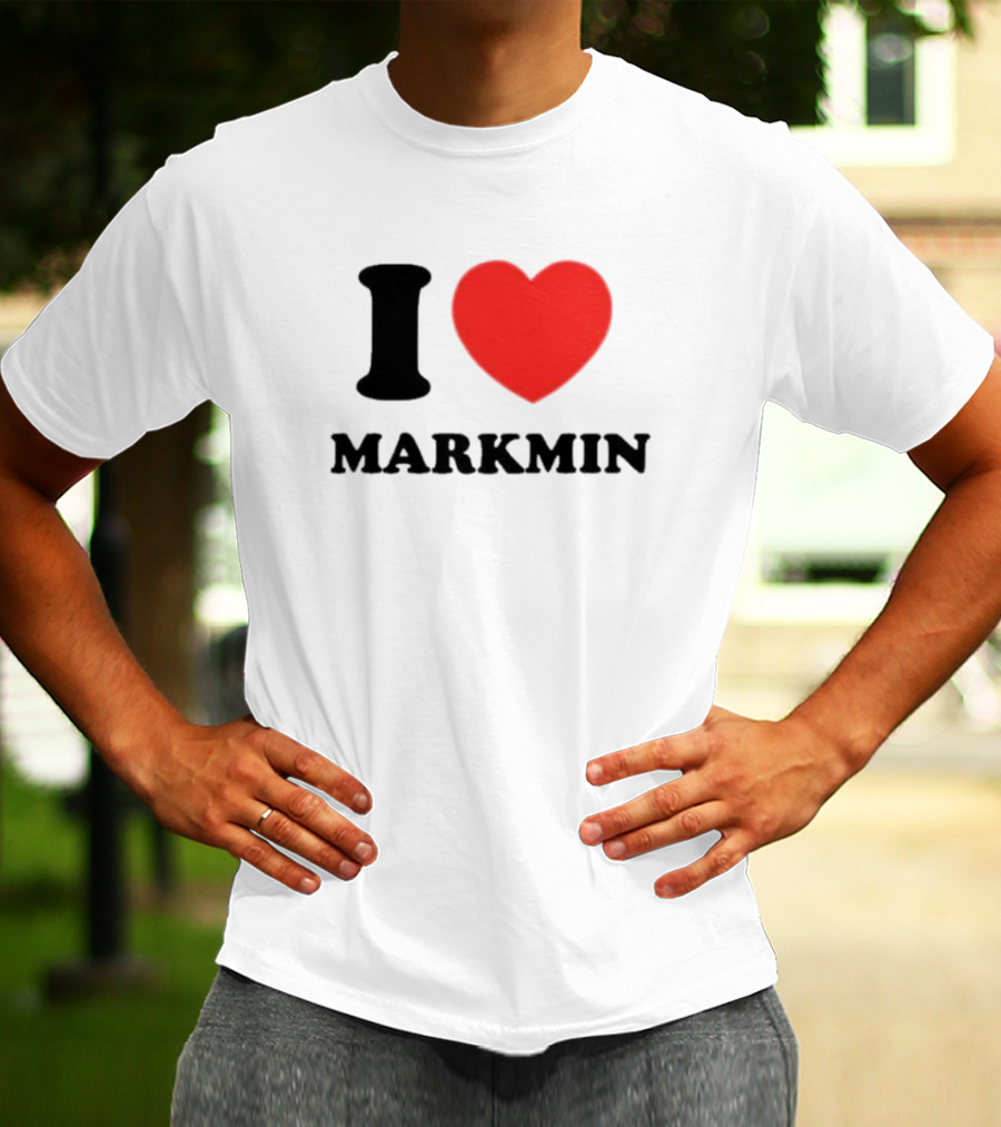 I Love Markmin Heart T-Shirt