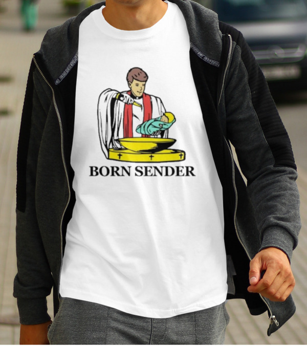 Nelk Boys Born Sender Baptism Priest And Baby T-Shirt