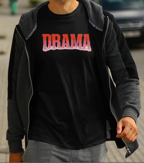 Drama Gradient Red T-Shirt