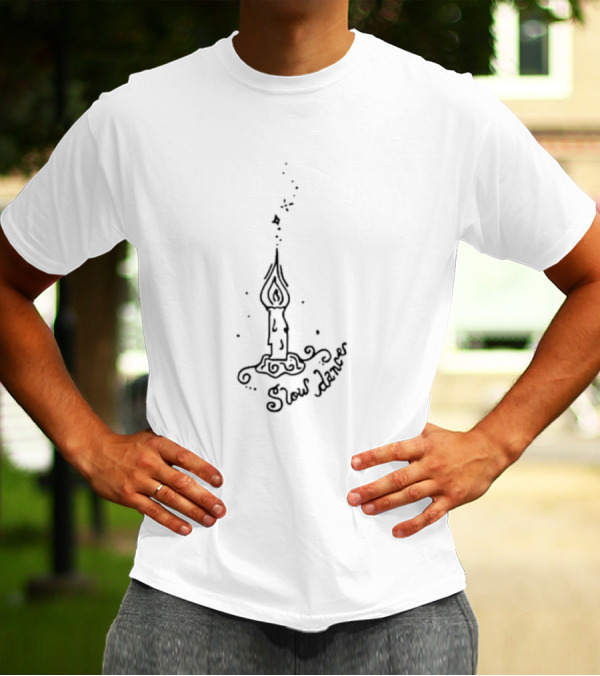Slow Dancer Candle Charm T-Shirt