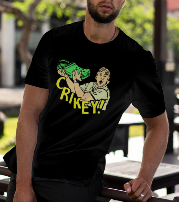 Crikey Crocs Hunter Surprise Enthusiasm T-Shirt
