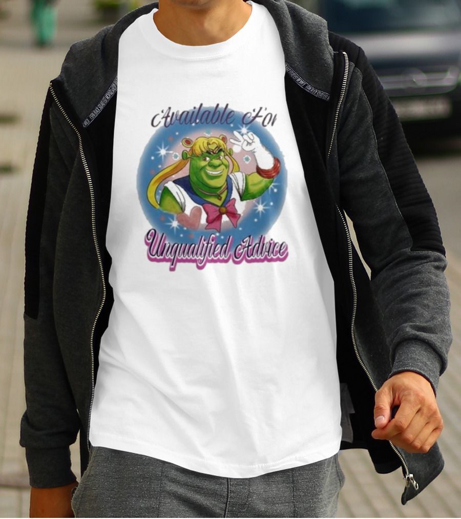 Available Ogre For Unqualified Advice Sailor Moon T-Shirt