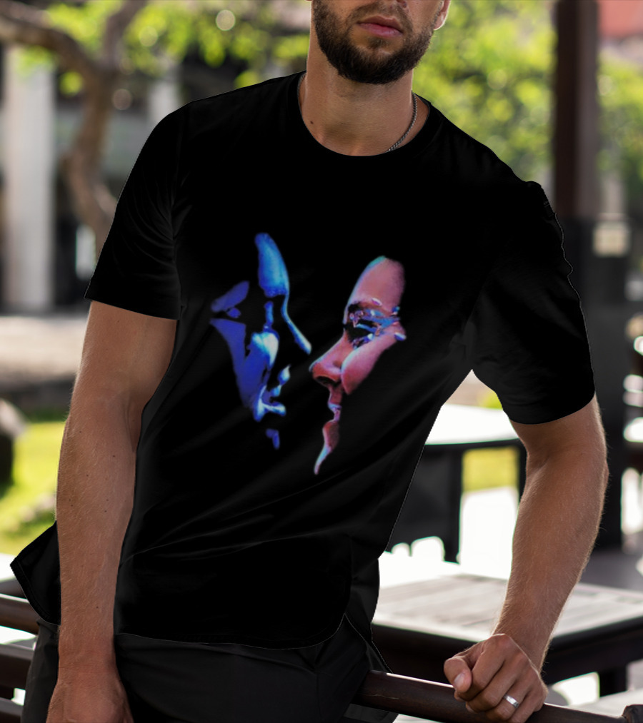 Black Karma Jojo Siwa Face Profile Contrast T-Shirt
