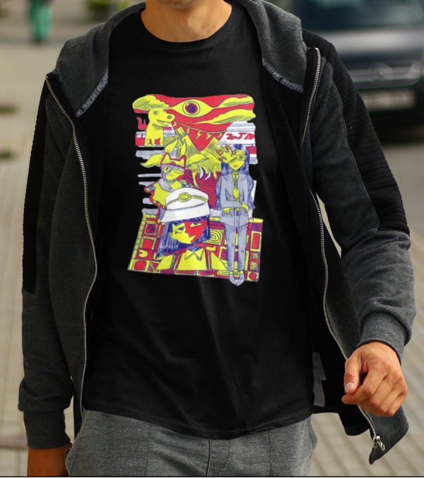 ENA Blood Hub Characters Gaming T-Shirt