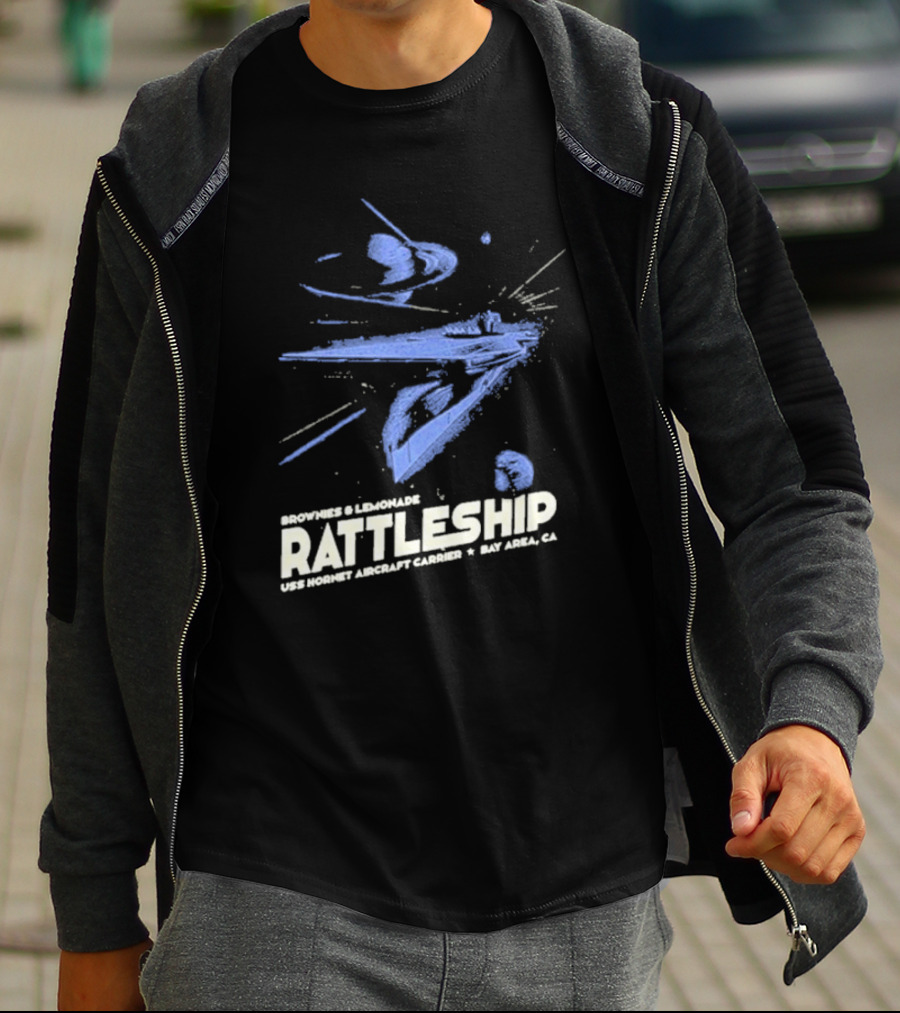 Brownies And Lemonade Rattleship USS Hornet Aircraft Carrier Bay Area CA T-Shirt