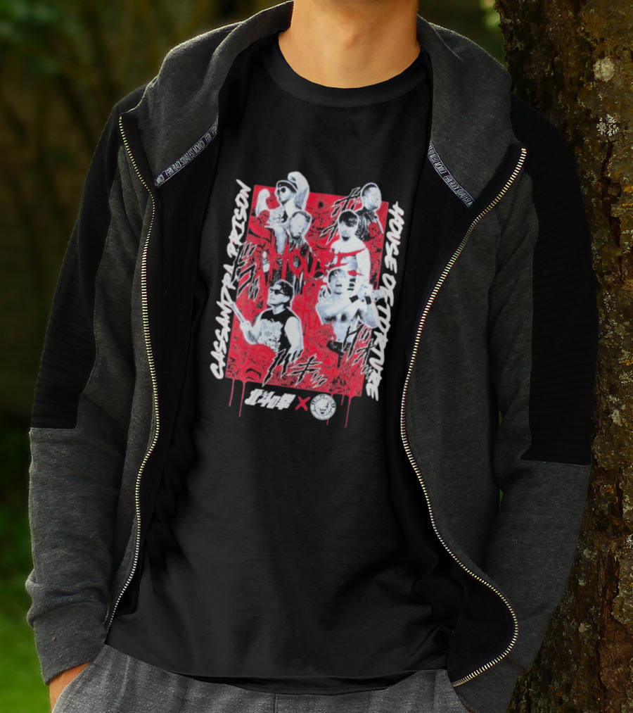 Cassandra Prison House Of Torture Wrestler X 北斗拳 T-Shirt