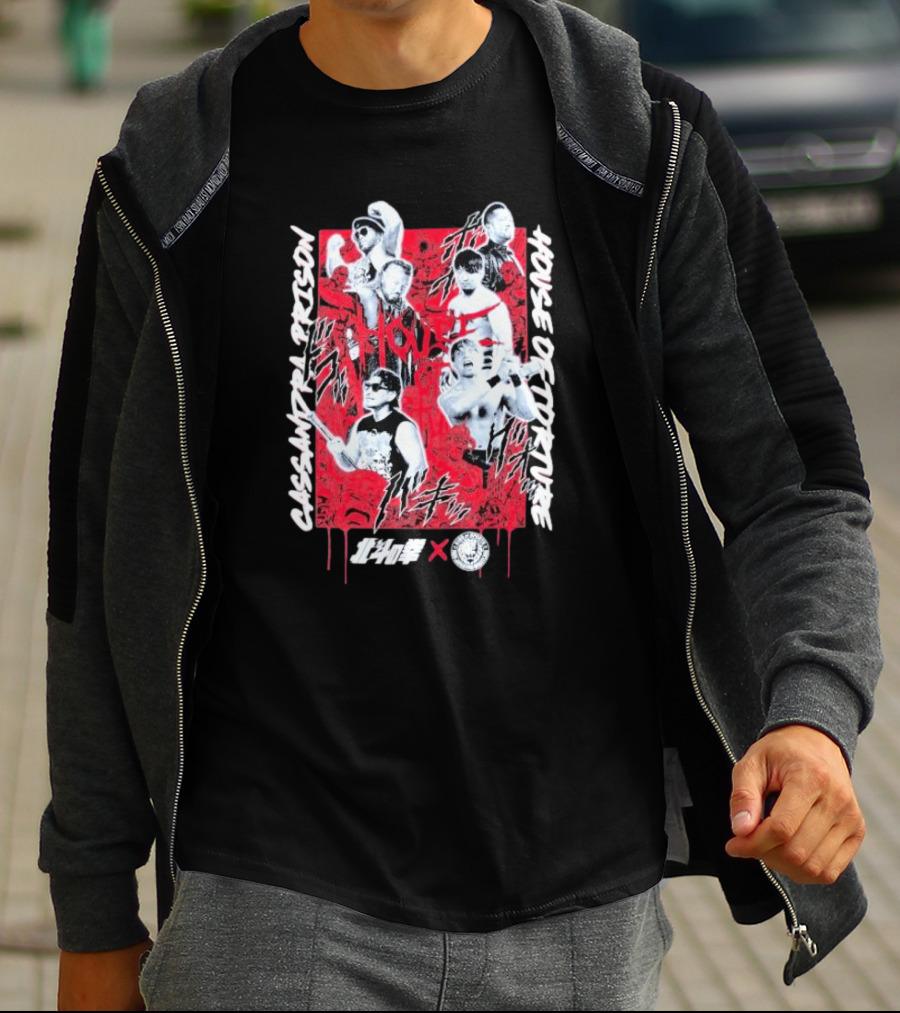 Cassandra Prison House Of Torture Wrestler X 北斗拳 T-Shirt