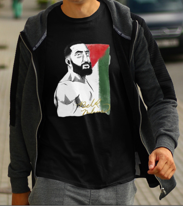 Remember The Name Belal Muhammad Palestinian Flag T-Shirt