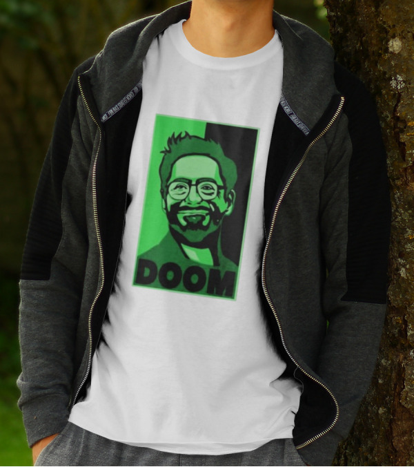 Screencrush Robert Downey Jr Doom T-Shirt
