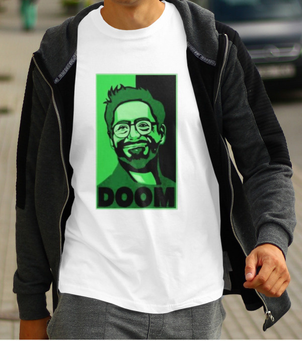 Screencrush Robert Downey Jr Doom T-Shirt