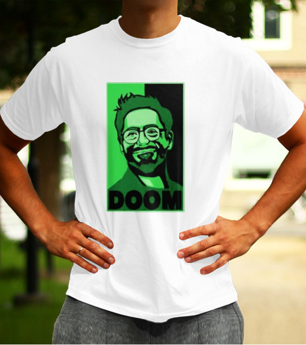 Screencrush Robert Downey Jr Doom T-Shirt