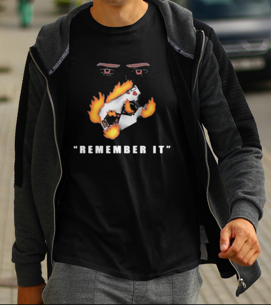 Mon Chere Screen Crush Remember It Playing Cards On Fire Eyes T-Shirt