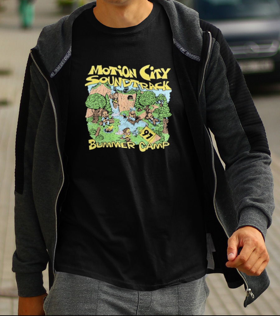 Motion City Soundtrack Bummer Camp 97 Stream Adventure T-Shirt