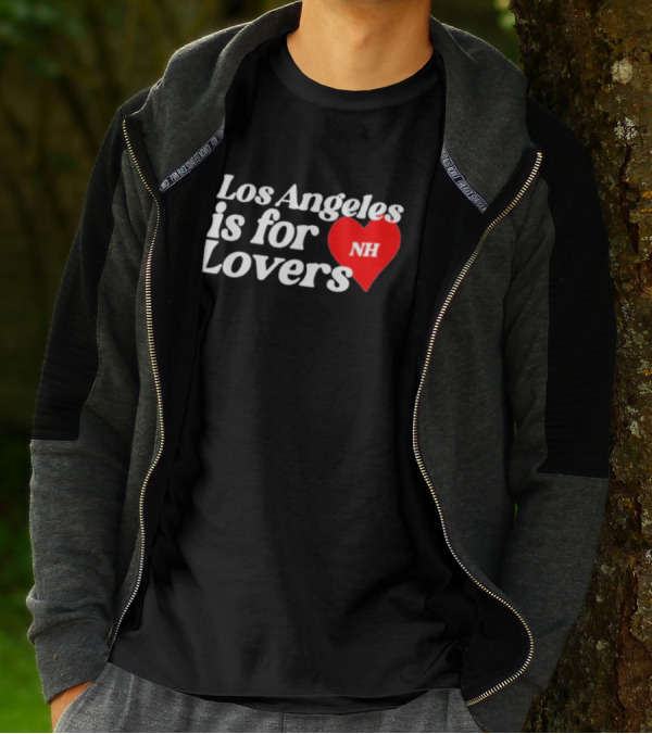 Los Angeles Is For Lovers NH Heart T-Shirt
