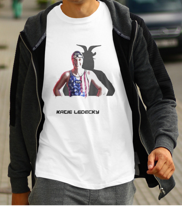 KATIE LEDECKY OLYMPIC GOAT T-Shirt