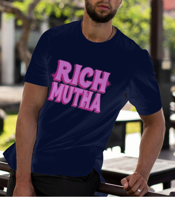Monaleo Rich Mutha Pink T-Shirt
